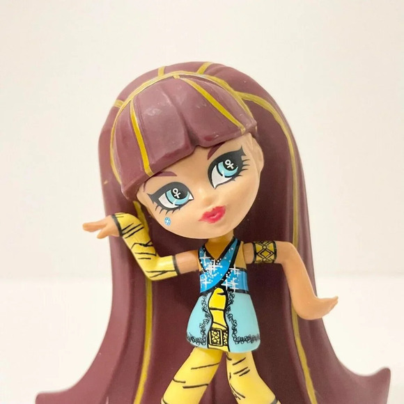2014 Monster High Vinyl Collection Cleo De Nile 4 Inch Mini Figure Mattel - Picture 2 of 15